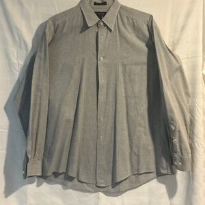 Elegant Gray Dress Shirt